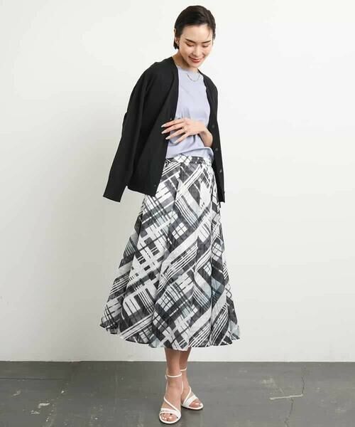 MICHEL KLEIN / ミッシェルクラン カーディガン・ボレロ | [アンサンブル対応/接触冷感]Vネックニットカーディガン | 詳細10