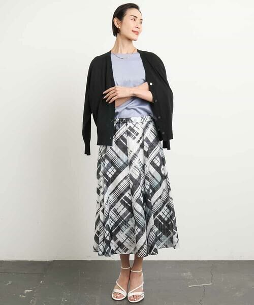 MICHEL KLEIN / ミッシェルクラン カーディガン・ボレロ | [アンサンブル対応/接触冷感]Vネックニットカーディガン | 詳細11