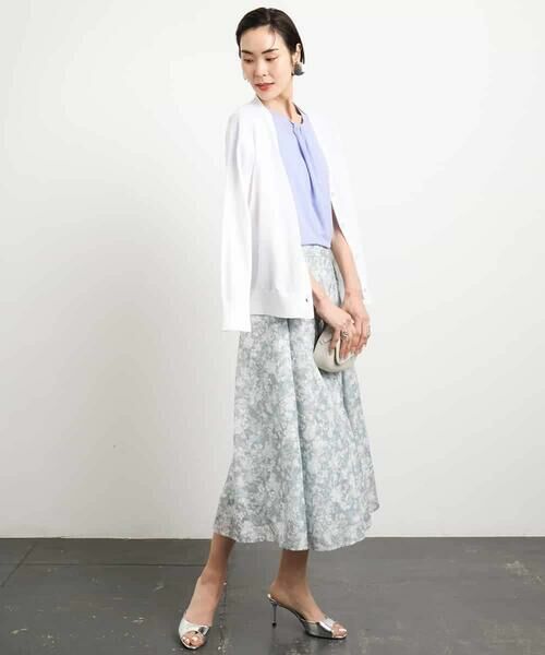 MICHEL KLEIN / ミッシェルクラン カーディガン・ボレロ | [アンサンブル対応/接触冷感]Vネックニットカーディガン | 詳細30