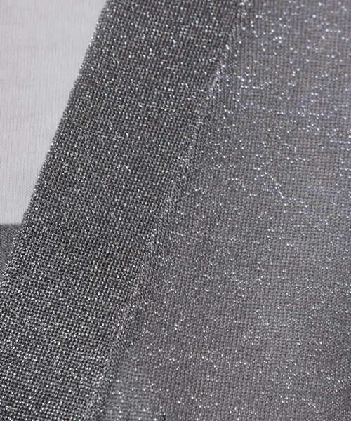 MICHEL KLEIN / ミッシェルクラン カーディガン・ボレロ | シアーラメVネックカーディガン | 詳細2