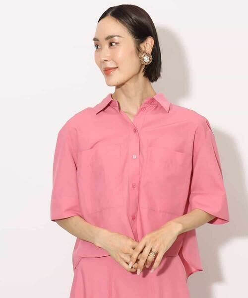 MICHEL KLEIN / ミッシェルクラン シャツ・ブラウス | [セットアップ対応]フレンチリネンシャツ | 詳細1