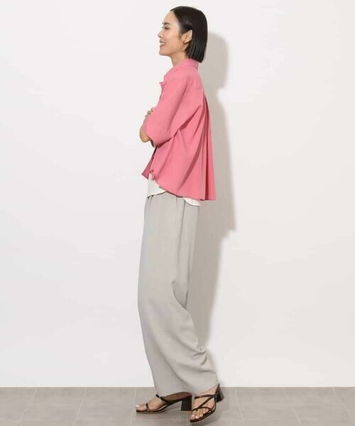 MICHEL KLEIN / ミッシェルクラン シャツ・ブラウス | [セットアップ対応]フレンチリネンシャツ | 詳細14