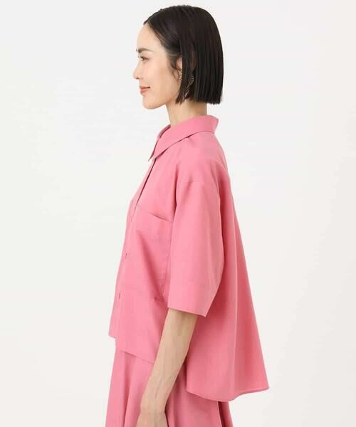 MICHEL KLEIN / ミッシェルクラン シャツ・ブラウス | [セットアップ対応]フレンチリネンシャツ | 詳細16