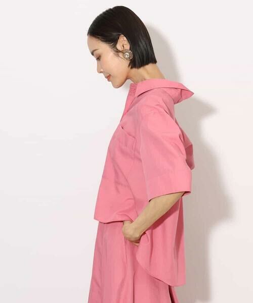 MICHEL KLEIN / ミッシェルクラン シャツ・ブラウス | [セットアップ対応]フレンチリネンシャツ | 詳細3