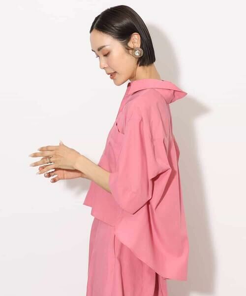 MICHEL KLEIN / ミッシェルクラン シャツ・ブラウス | [セットアップ対応]フレンチリネンシャツ | 詳細4