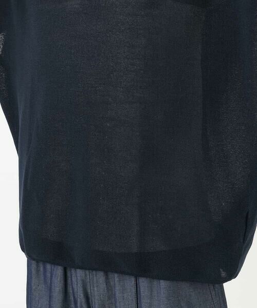 MICHEL KLEIN / ミッシェルクラン ニット・セーター | [ホールガーメント]コクーンVネックニット | 詳細21