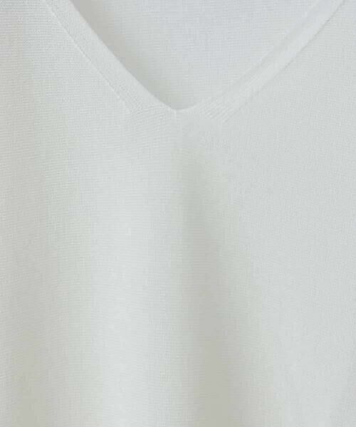 MICHEL KLEIN / ミッシェルクラン ニット・セーター | [ホールガーメント]コクーンVネックニット | 詳細23