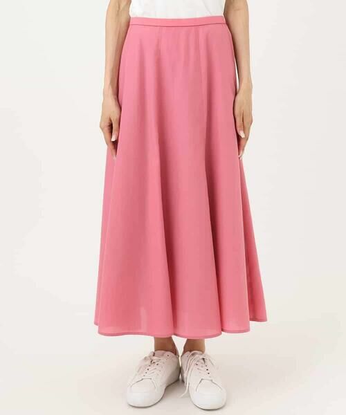 MICHEL KLEIN / ミッシェルクラン ロング・マキシ丈スカート | [セットアップ対応]フレンチリネンフフレアースカート | 詳細11