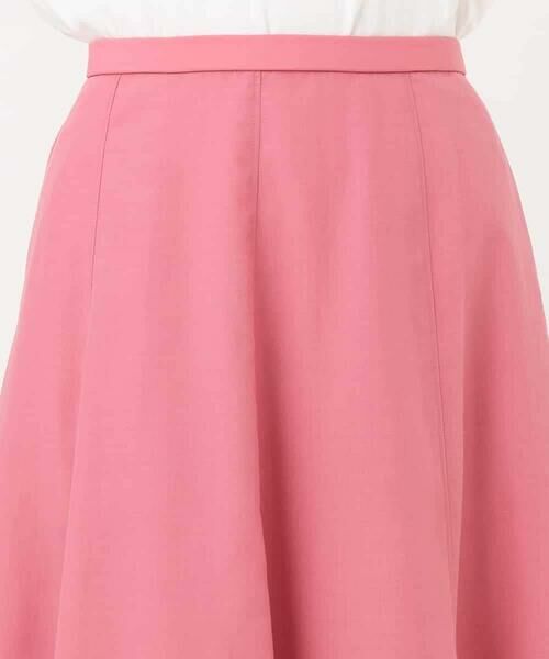MICHEL KLEIN / ミッシェルクラン ロング・マキシ丈スカート | [セットアップ対応]フレンチリネンフフレアースカート | 詳細16