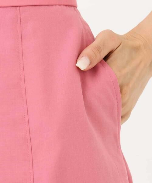 MICHEL KLEIN / ミッシェルクラン ロング・マキシ丈スカート | [セットアップ対応]フレンチリネンフフレアースカート | 詳細17