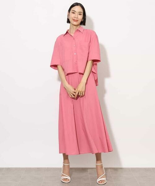 MICHEL KLEIN / ミッシェルクラン ロング・マキシ丈スカート | [セットアップ対応]フレンチリネンフフレアースカート | 詳細4