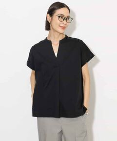 MICHEL KLEIN / ミッシェルクラン カットソー | [接触冷感]キーネックカットソー