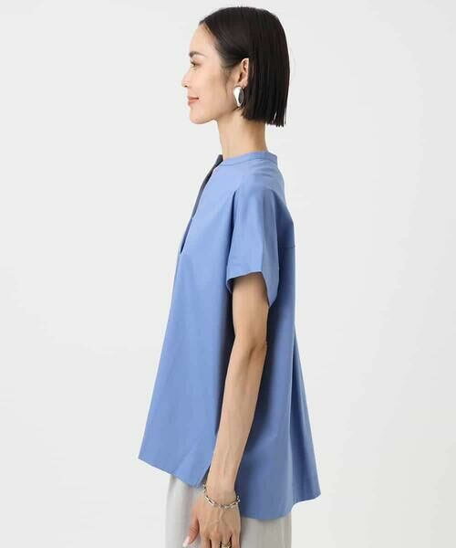 MICHEL KLEIN / ミッシェルクラン カットソー | [接触冷感]キーネックカットソー | 詳細22