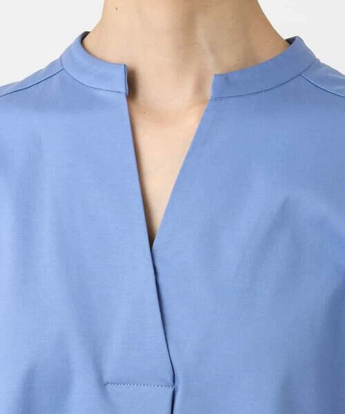 MICHEL  / ミッシェルクラン [接触冷感]キーネックカットソー 接触冷感]キーネックカットソー(カットソー・Tシャツ) | MICHEL
