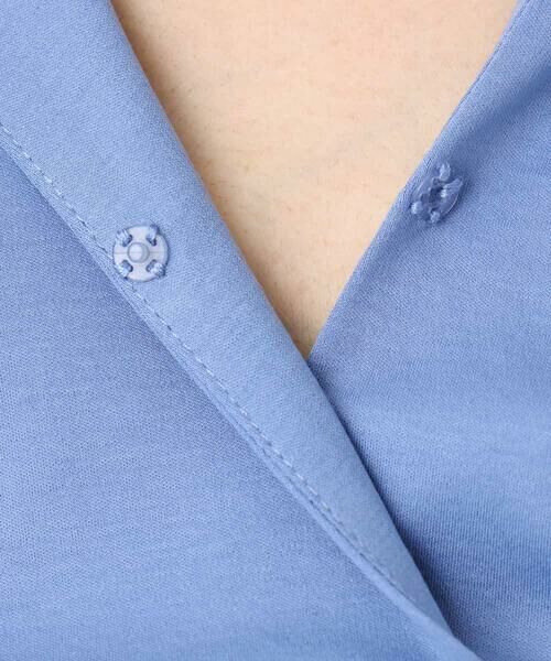 MICHEL KLEIN / ミッシェルクラン カットソー | [接触冷感]キーネックカットソー | 詳細28