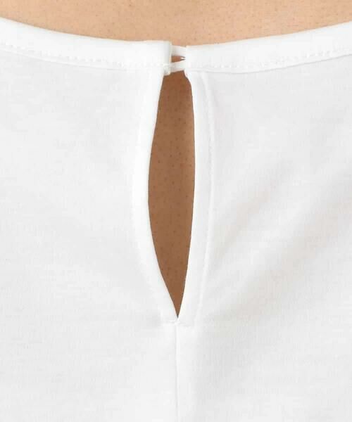 MICHEL KLEIN / ミッシェルクラン カットソー | [接触冷感]異素材スリーブカットソー | 詳細21