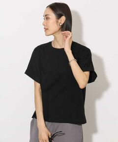 MICHEL KLEIN / ミッシェルクラン カットソー | [接触冷感]ロールアップスリーブカットソー