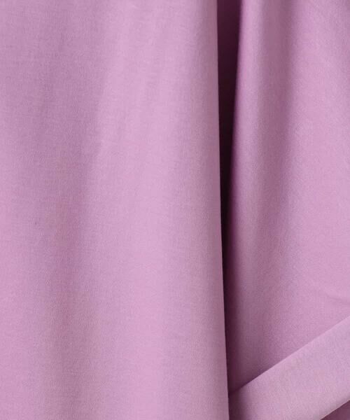 MICHEL KLEIN / ミッシェルクラン カットソー | [接触冷感]ロールアップスリーブカットソー | 詳細30