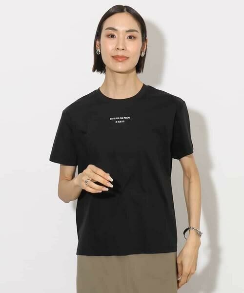 MICHEL KLEIN / ミッシェルクラン カットソー | ワンポイントロゴTシャツ | 詳細1