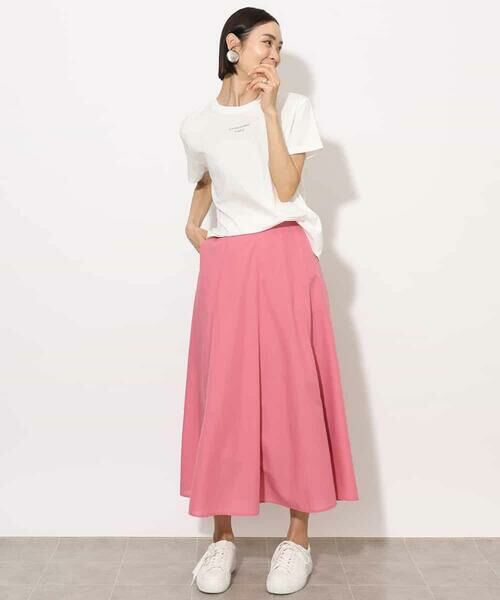 MICHEL KLEIN / ミッシェルクラン カットソー | ワンポイントロゴTシャツ | 詳細10