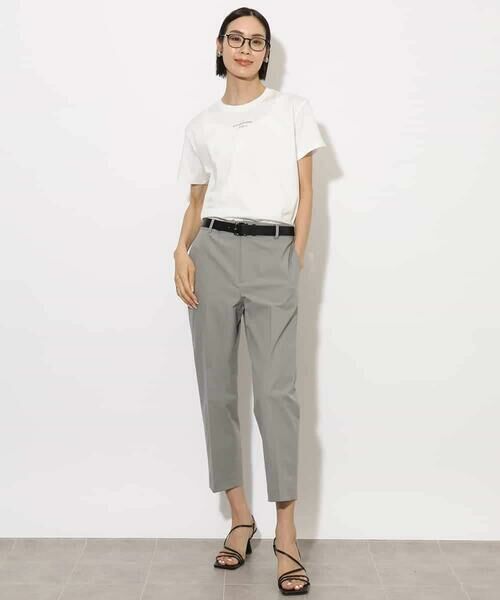 MICHEL KLEIN / ミッシェルクラン カットソー | ワンポイントロゴTシャツ | 詳細16