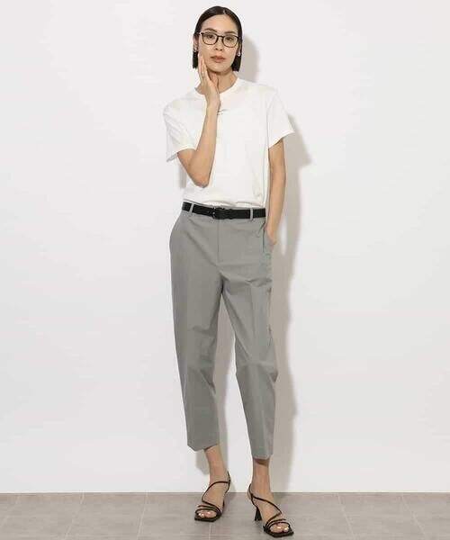 MICHEL KLEIN / ミッシェルクラン カットソー | ワンポイントロゴTシャツ | 詳細17