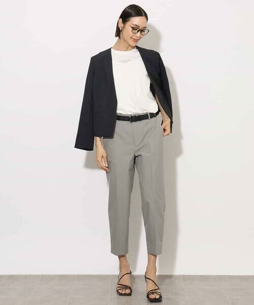 MICHEL KLEIN / ミッシェルクラン カットソー | ワンポイントロゴTシャツ | 詳細21