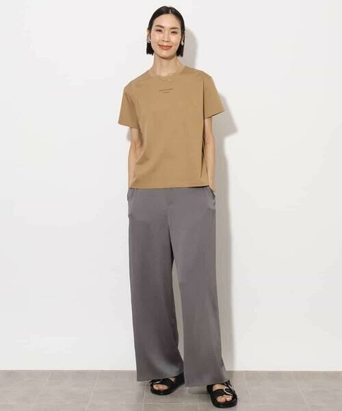 MICHEL KLEIN / ミッシェルクラン カットソー | ワンポイントロゴTシャツ | 詳細25