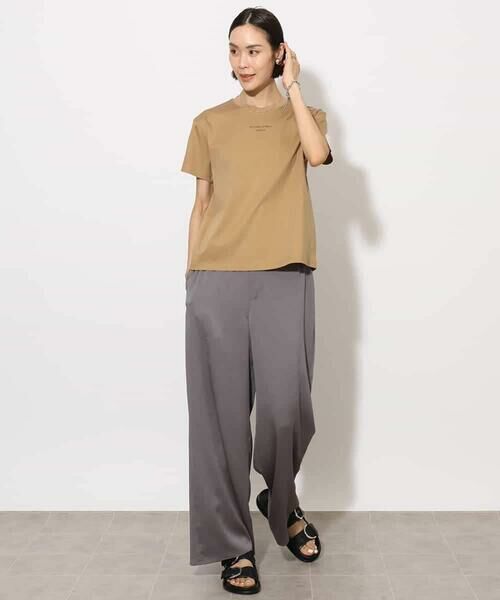 MICHEL KLEIN / ミッシェルクラン カットソー | ワンポイントロゴTシャツ | 詳細26