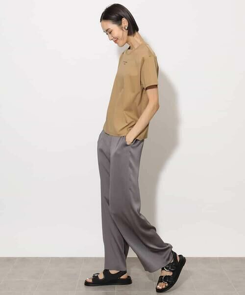 MICHEL KLEIN / ミッシェルクラン カットソー | ワンポイントロゴTシャツ | 詳細27