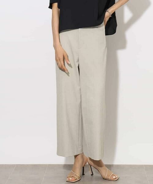 MICHEL KLEIN / ミッシェルクラン その他パンツ | [定番人気]ドライストレッチワイドパンツ | 詳細10