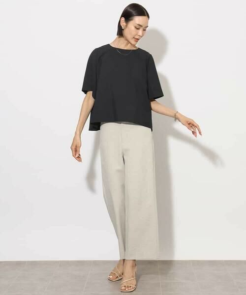 MICHEL KLEIN / ミッシェルクラン その他パンツ | [定番人気]ドライストレッチワイドパンツ | 詳細13