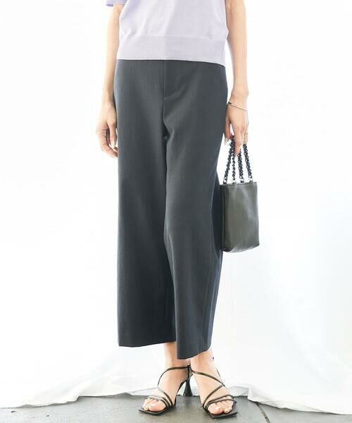 MICHEL KLEIN / ミッシェルクラン その他パンツ | [定番人気]ドライストレッチワイドパンツ | 詳細2