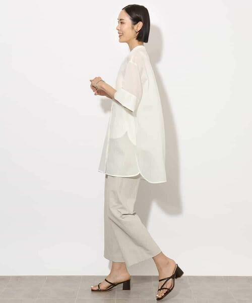 MICHEL KLEIN / ミッシェルクラン その他パンツ | [定番人気]ドライストレッチワイドパンツ | 詳細23