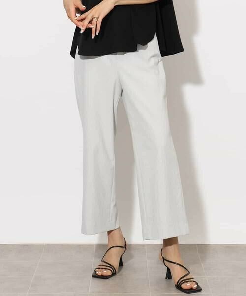 MICHEL KLEIN / ミッシェルクラン その他パンツ | [定番人気]ドライストレッチワイドパンツ | 詳細24