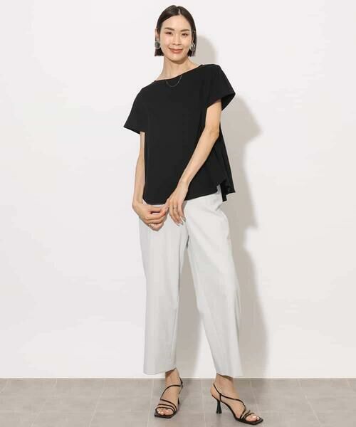 MICHEL KLEIN / ミッシェルクラン その他パンツ | [定番人気]ドライストレッチワイドパンツ | 詳細27