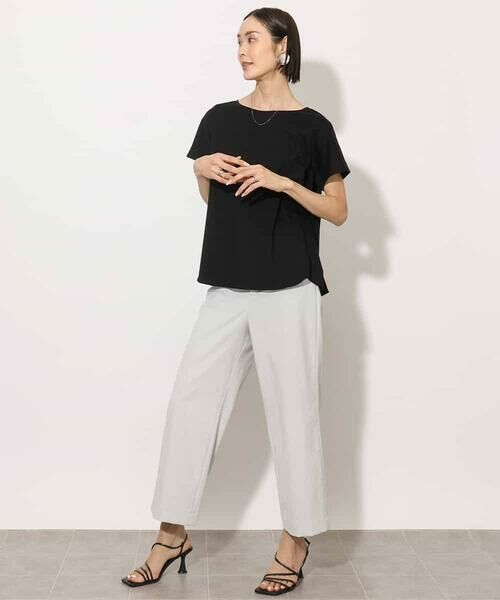 MICHEL KLEIN / ミッシェルクラン その他パンツ | [定番人気]ドライストレッチワイドパンツ | 詳細28