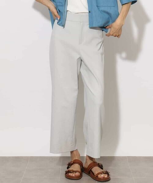MICHEL KLEIN / ミッシェルクラン その他パンツ | [定番人気]ドライストレッチワイドパンツ | 詳細30