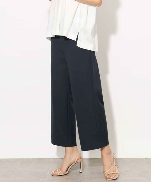 MICHEL KLEIN / ミッシェルクラン その他パンツ | [定番人気]ドライストレッチワイドパンツ | 詳細4