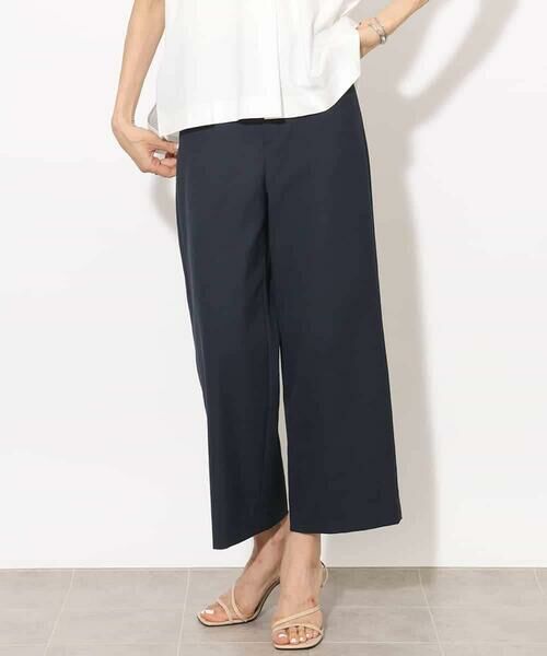 MICHEL KLEIN / ミッシェルクラン その他パンツ | [定番人気]ドライストレッチワイドパンツ | 詳細5