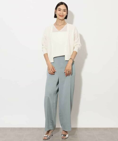 MICHEL KLEIN / ミッシェルクラン カーディガン・ボレロ | [ホールガーメント]メッシュカーディガン | 詳細17