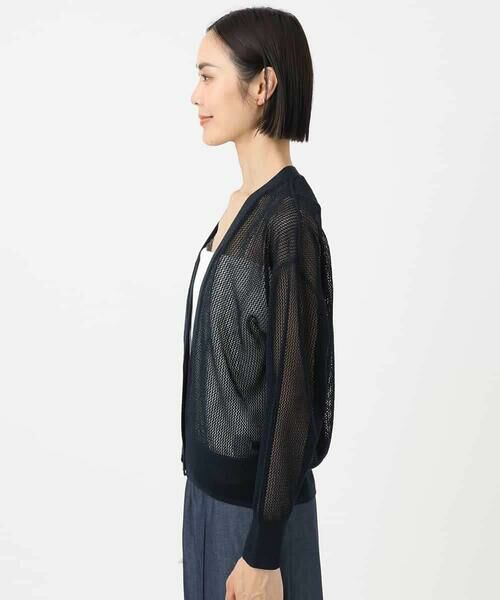 MICHEL KLEIN / ミッシェルクラン カーディガン・ボレロ | [ホールガーメント]メッシュカーディガン | 詳細21