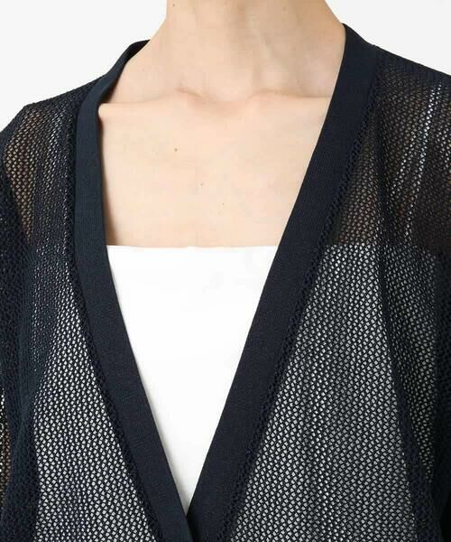 MICHEL KLEIN / ミッシェルクラン カーディガン・ボレロ | [ホールガーメント]メッシュカーディガン | 詳細23