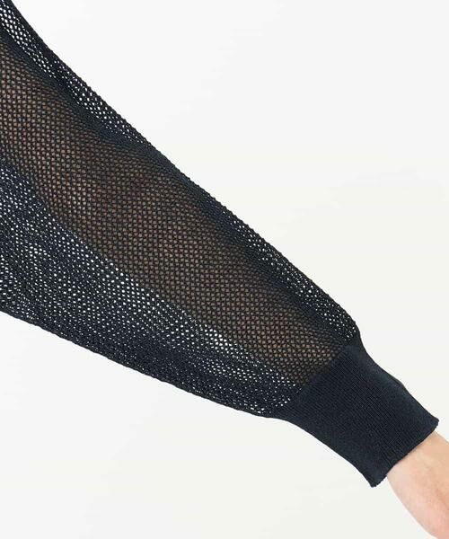 MICHEL KLEIN / ミッシェルクラン カーディガン・ボレロ | [ホールガーメント]メッシュカーディガン | 詳細24