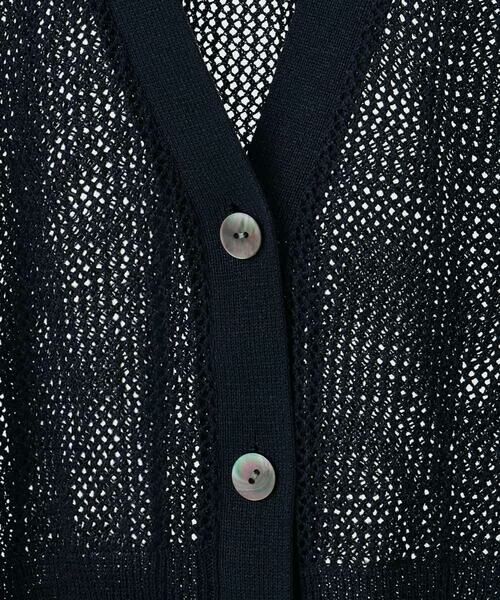 MICHEL KLEIN / ミッシェルクラン カーディガン・ボレロ | [ホールガーメント]メッシュカーディガン | 詳細26