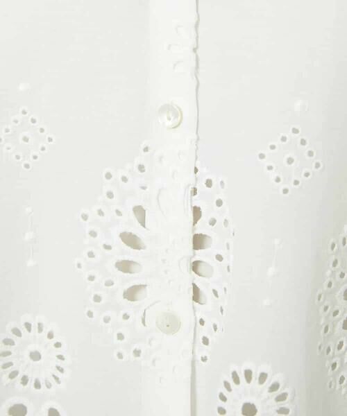 MICHEL KLEIN / ミッシェルクラン シャツ・ブラウス | ボーラーレースブラウス | 詳細17