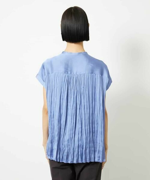 MICHEL KLEIN / ミッシェルクラン シャツ・ブラウス | ランダムプリーツブラウス | 詳細18