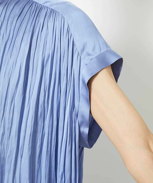 MICHEL KLEIN / ミッシェルクラン シャツ・ブラウス | ランダムプリーツブラウス | 詳細20