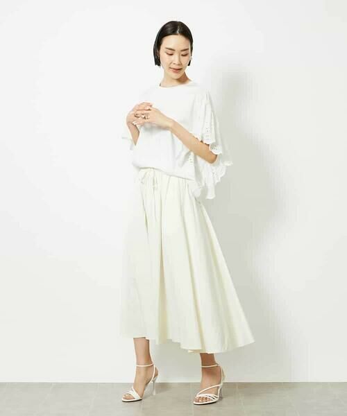 MICHEL KLEIN / ミッシェルクラン カットソー | ボーラーレーススリーブカットソー | 詳細11