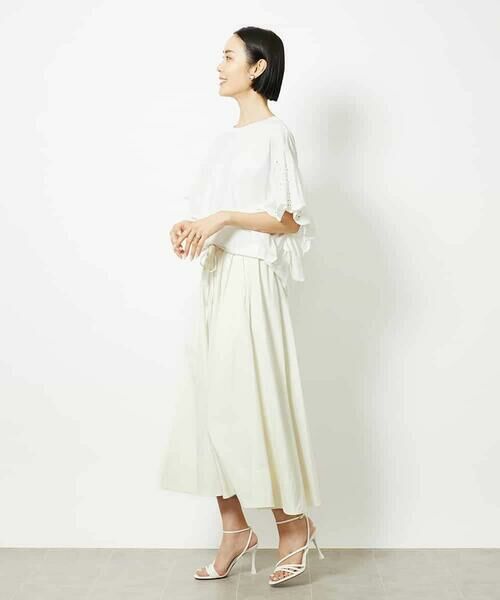 MICHEL KLEIN / ミッシェルクラン カットソー | ボーラーレーススリーブカットソー | 詳細9